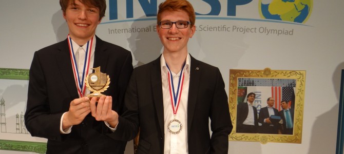Thomas Maier und Lukas Kamm holen Goldmedaille bei internationalem Wettbewerb „INESPO“