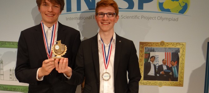 Thomas Maier und Lukas Kamm holen Goldmedaille bei internationalem Wettbewerb „INESPO“ Thomas Maier und Lukas Kamm holen Goldmedaille bei internationalem Wettbewerb „INESPO“