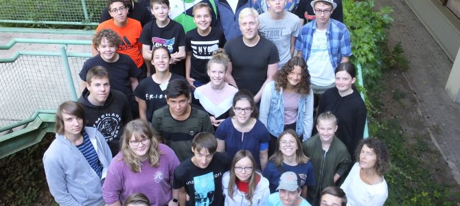 Gruppenbild Forschungscamp Sommer 2019