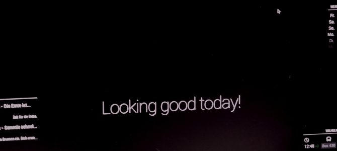 Smart Mirror mit Sprachassistent Smart Mirror mit Sprachassistent